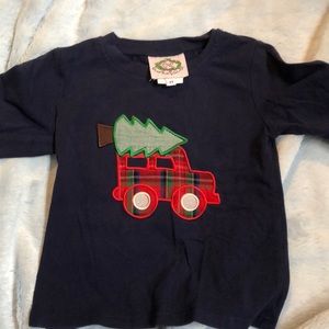 Christmas tree shirt. EC